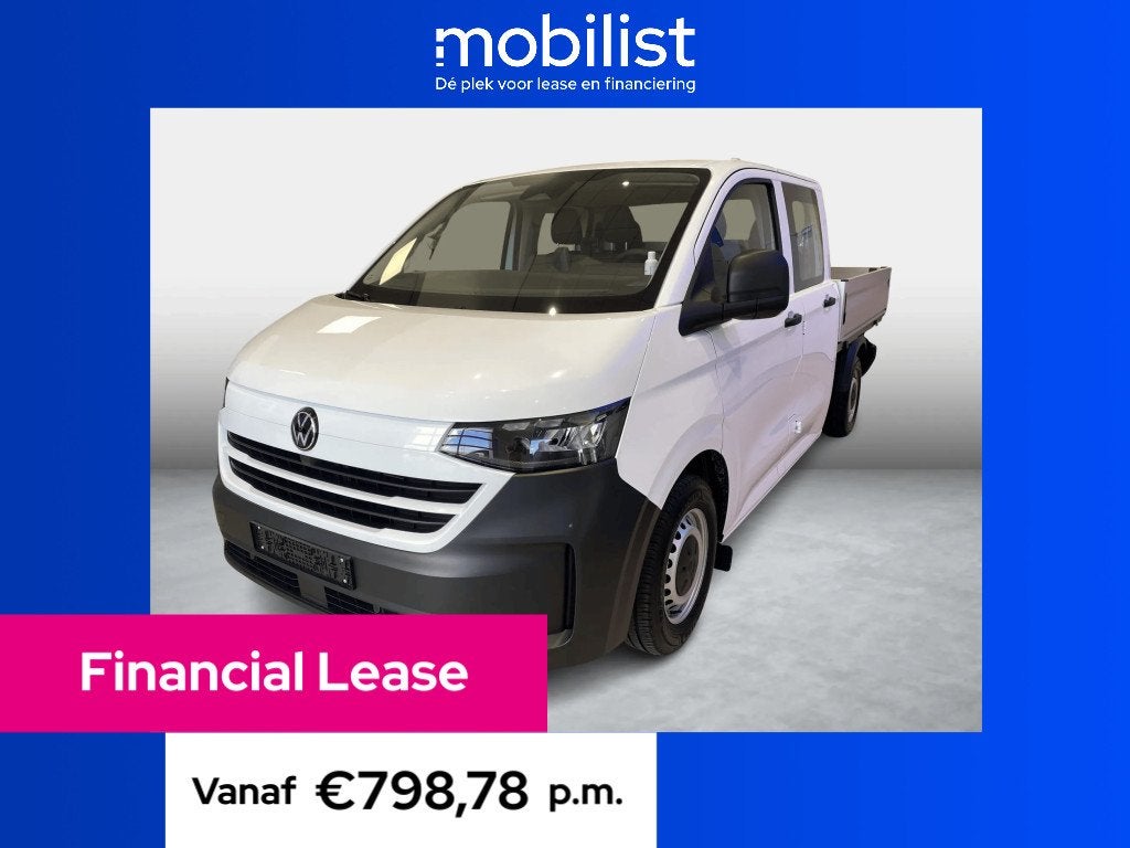 Volkswagen E-Transporter Bedrijfswagens Pick-up Dubbele Cabi, Automaat, 136 pk, 326 km, Overige carrosserieën