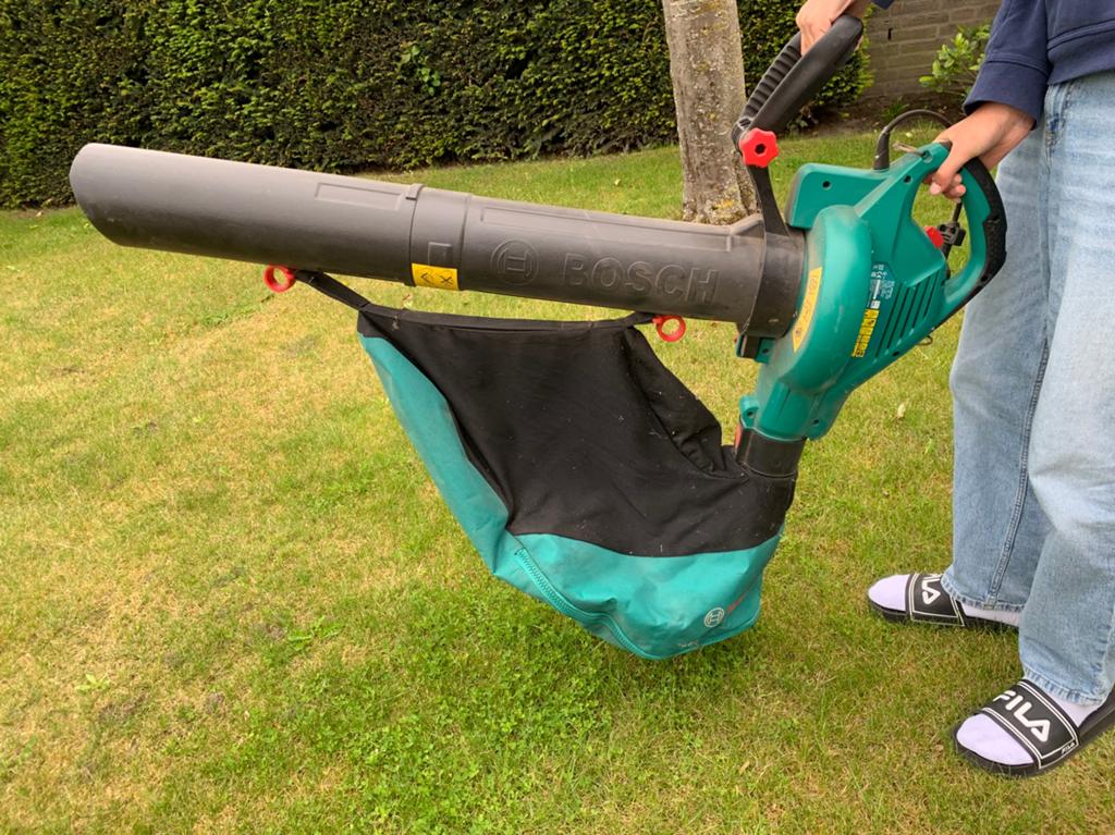 Bladblazer Bosch, Tuin en Terras, Bladblazers, Ophalen, Gebruikt, Elektrisch