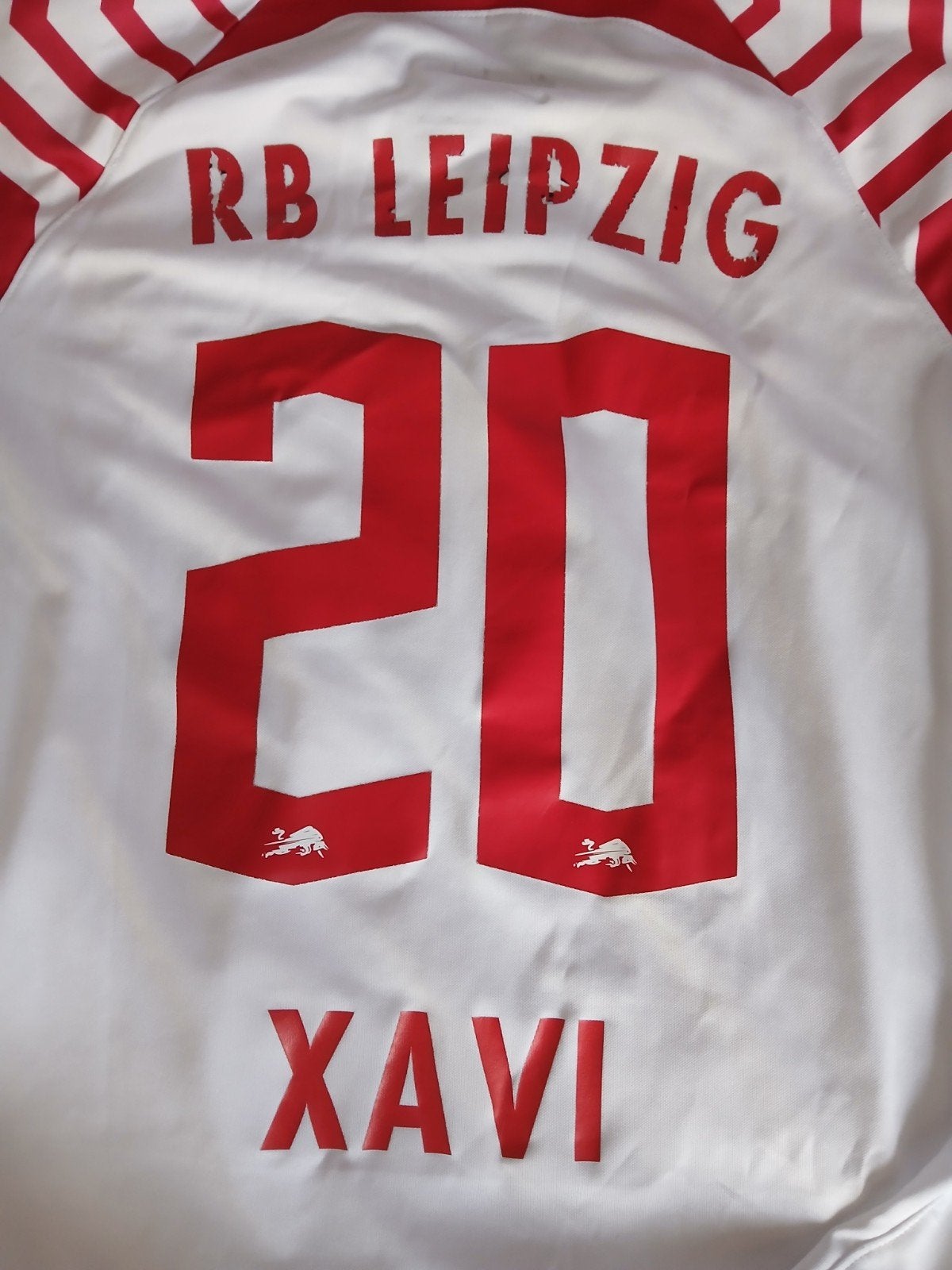 RB Leipzig Thuisshirt 2023/2024 Xavi Simons Maat M, Maat 48/50 (M), Wit, Nike, Ophalen of Verzenden