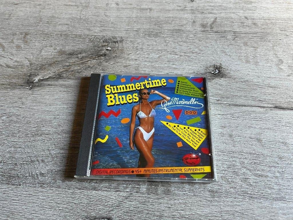 CD Summertime blues by Gino Marinello, Ophalen of Verzenden, Zo goed als nieuw, Verzamelalbum