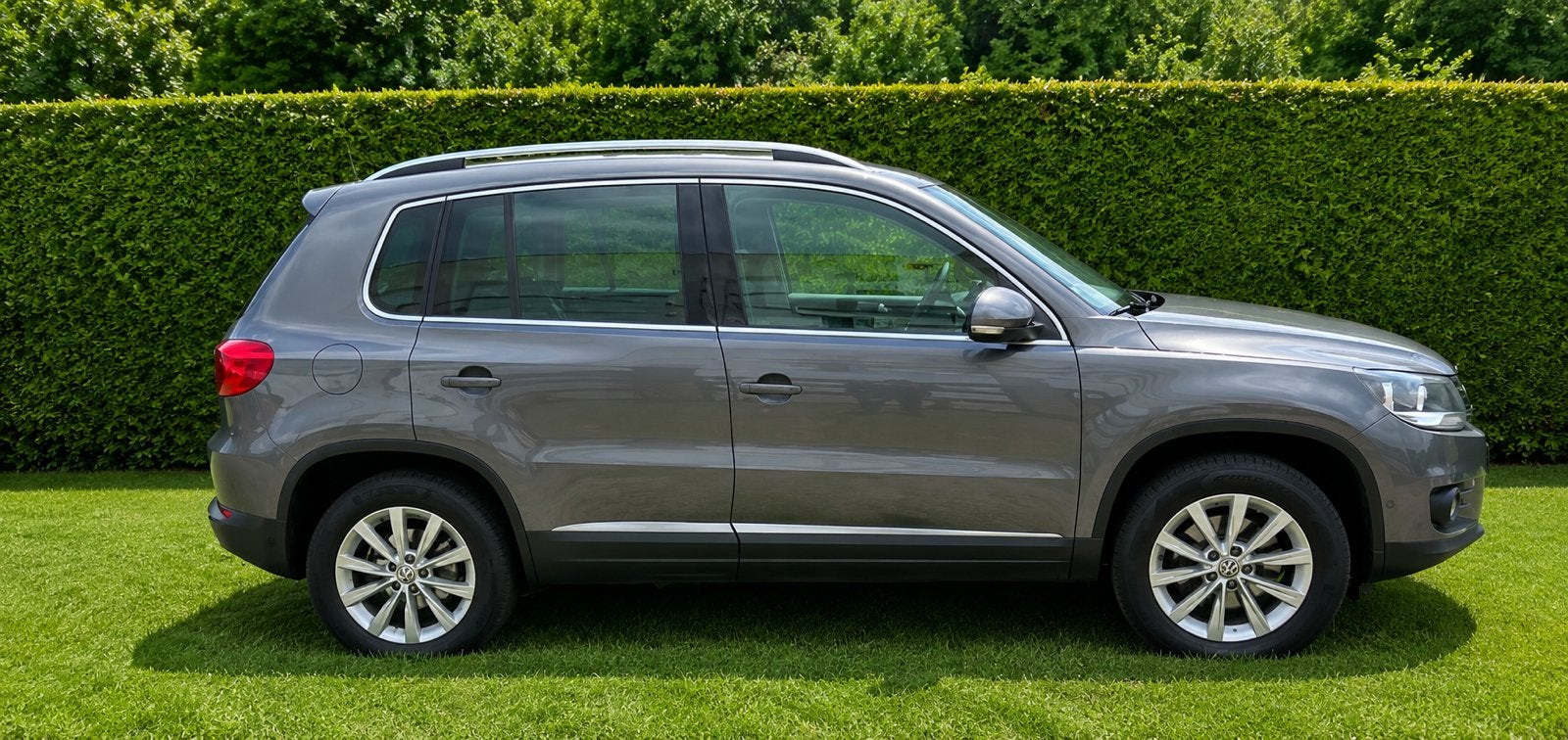 Volkswagen Tiguan 1.4 TSI 118KW BMT 2013 Grijs, Auto's, Voorwielaandrijving, 15 km/l, 1800 kg, 4 cilinders
