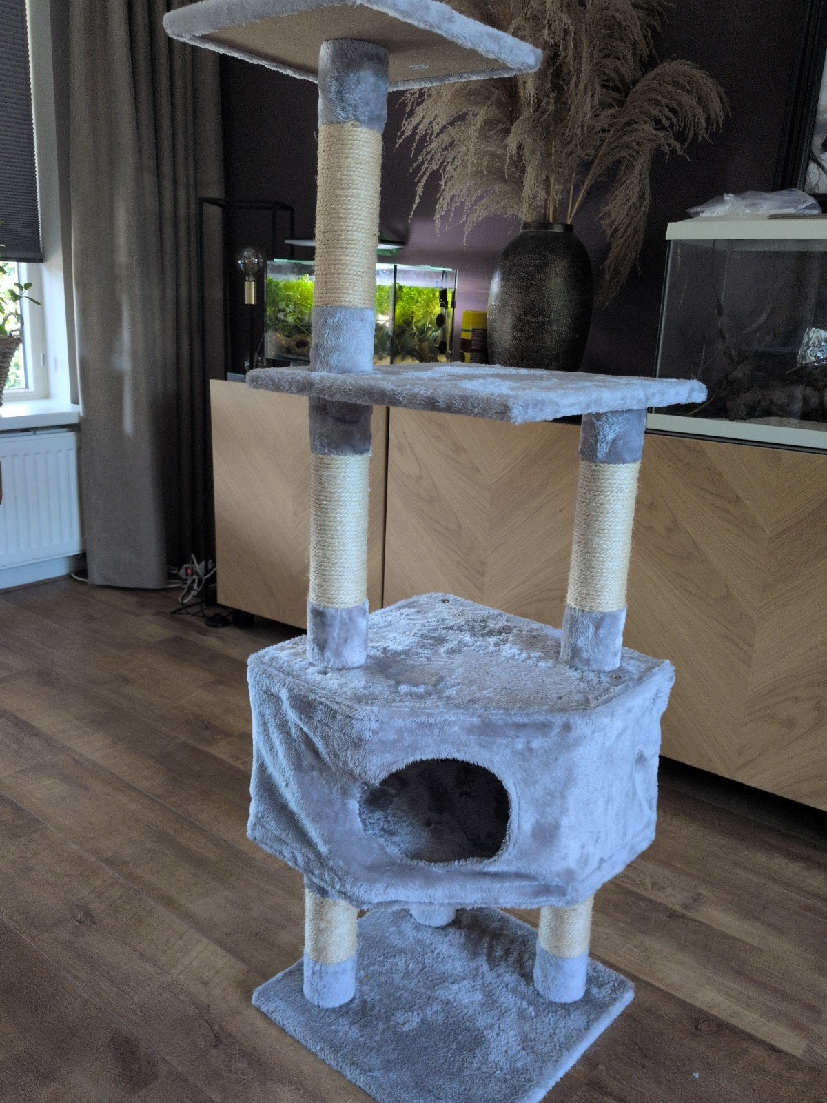 Krabpaal voor kat of kitten, Ophalen, Gebruikt, Krabpaal
