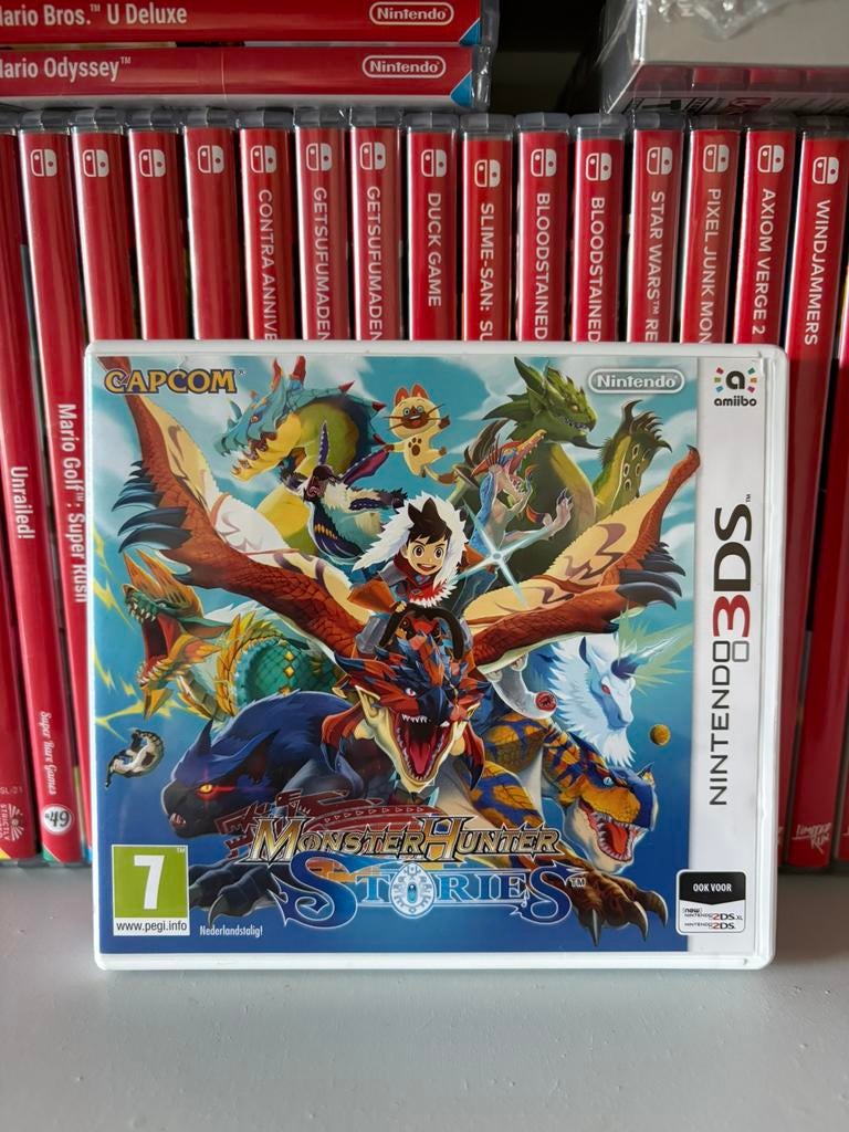 Monster Hunter Stories (3DS), Spelcomputers en Games, Games | Nintendo 2DS en 3DS, Zo goed als nieuw, Role Playing Game (Rpg)