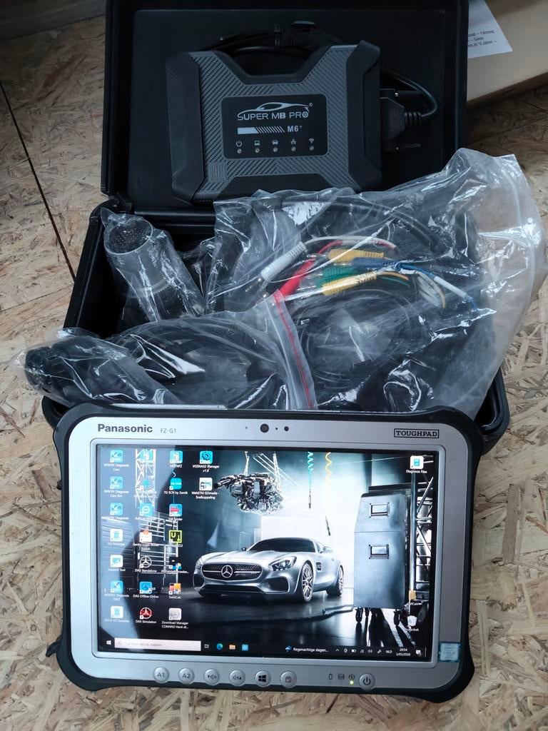 Panasonic met Diagnose en coderen Mercedes, Ophalen of Verzenden