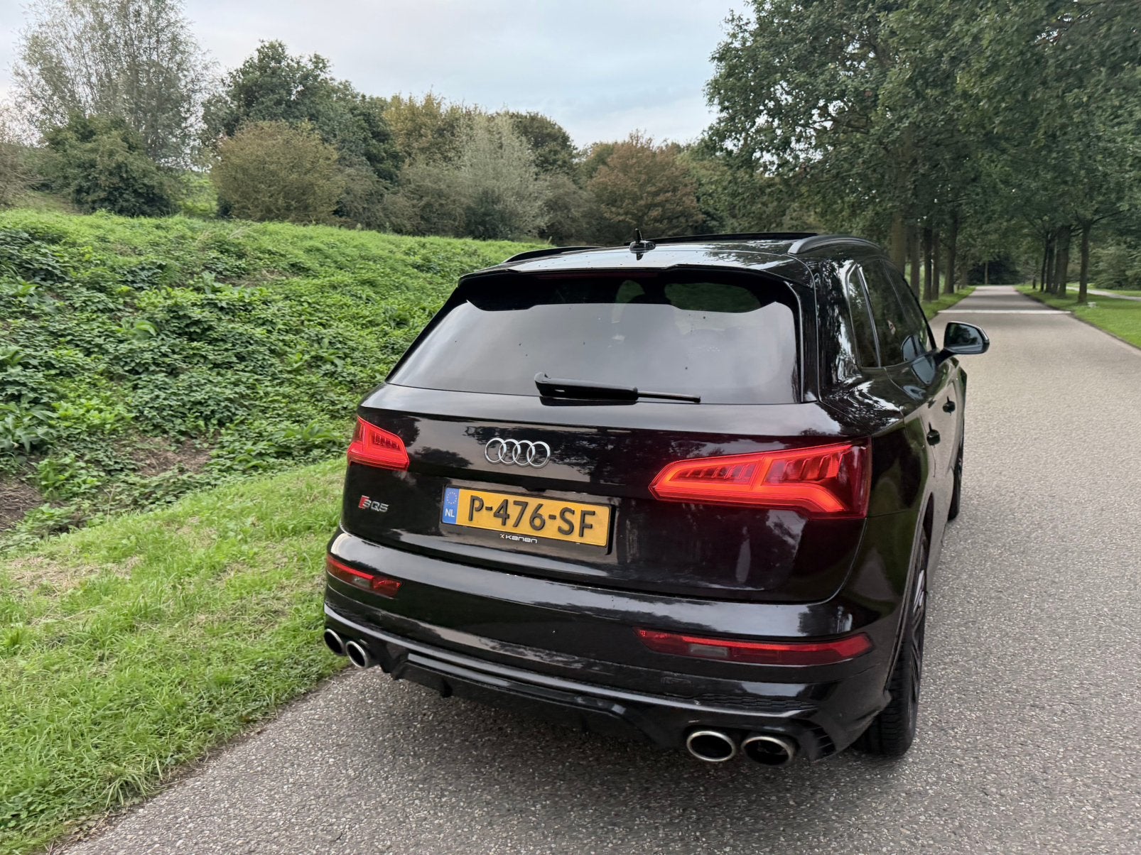 Audi Q5 SQ5 3.0 Tfsi Quattro 354pk Tiptronic 2018 Zwart, Auto's, Automaat, 2995 cc, Q5, Zwart
