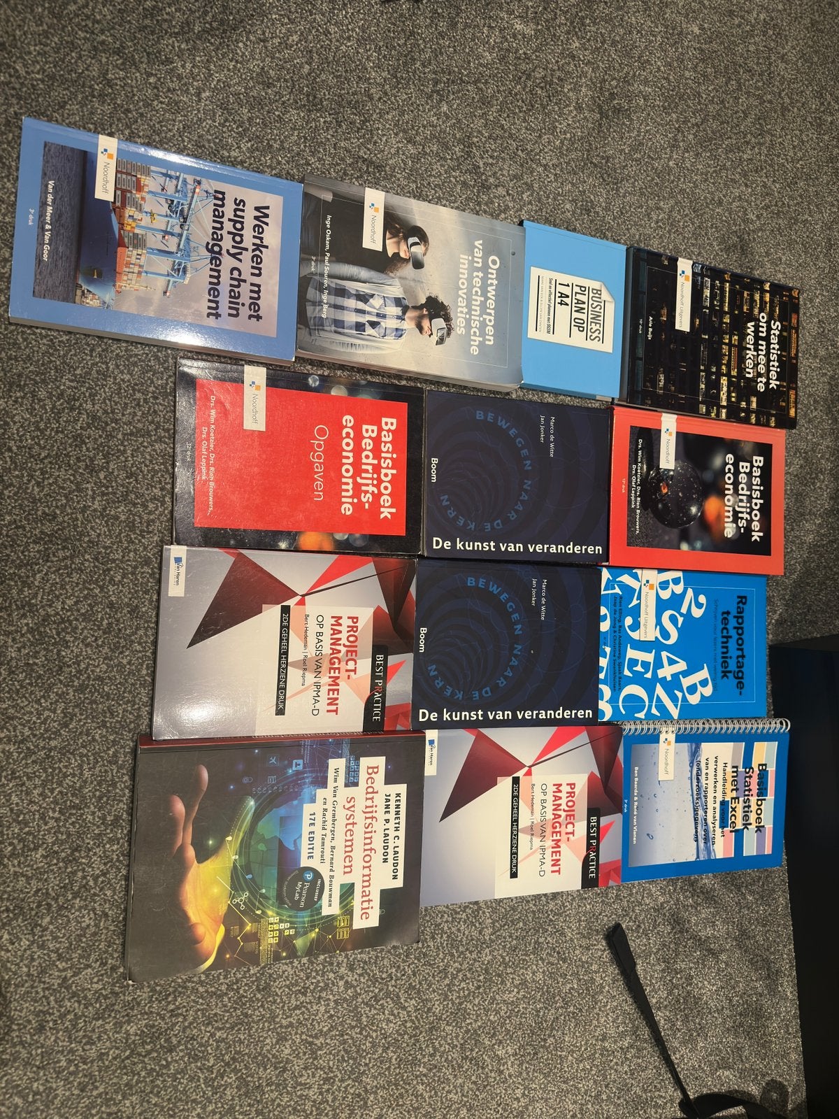 Studieboeken opleiding Technische Bedrijfskunde HBO, Boeken, Ophalen of Verzenden, Gamma, Gelezen, HBO