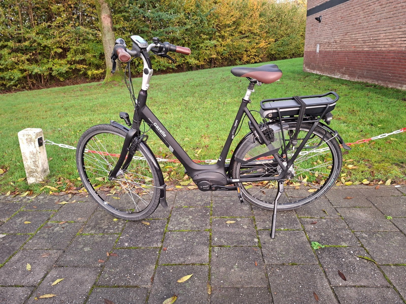 Gazelle Grenoble C7+ elektrische fiets, Ophalen, Gebruikt, 59 cm of meer, 50 km per accu of meer