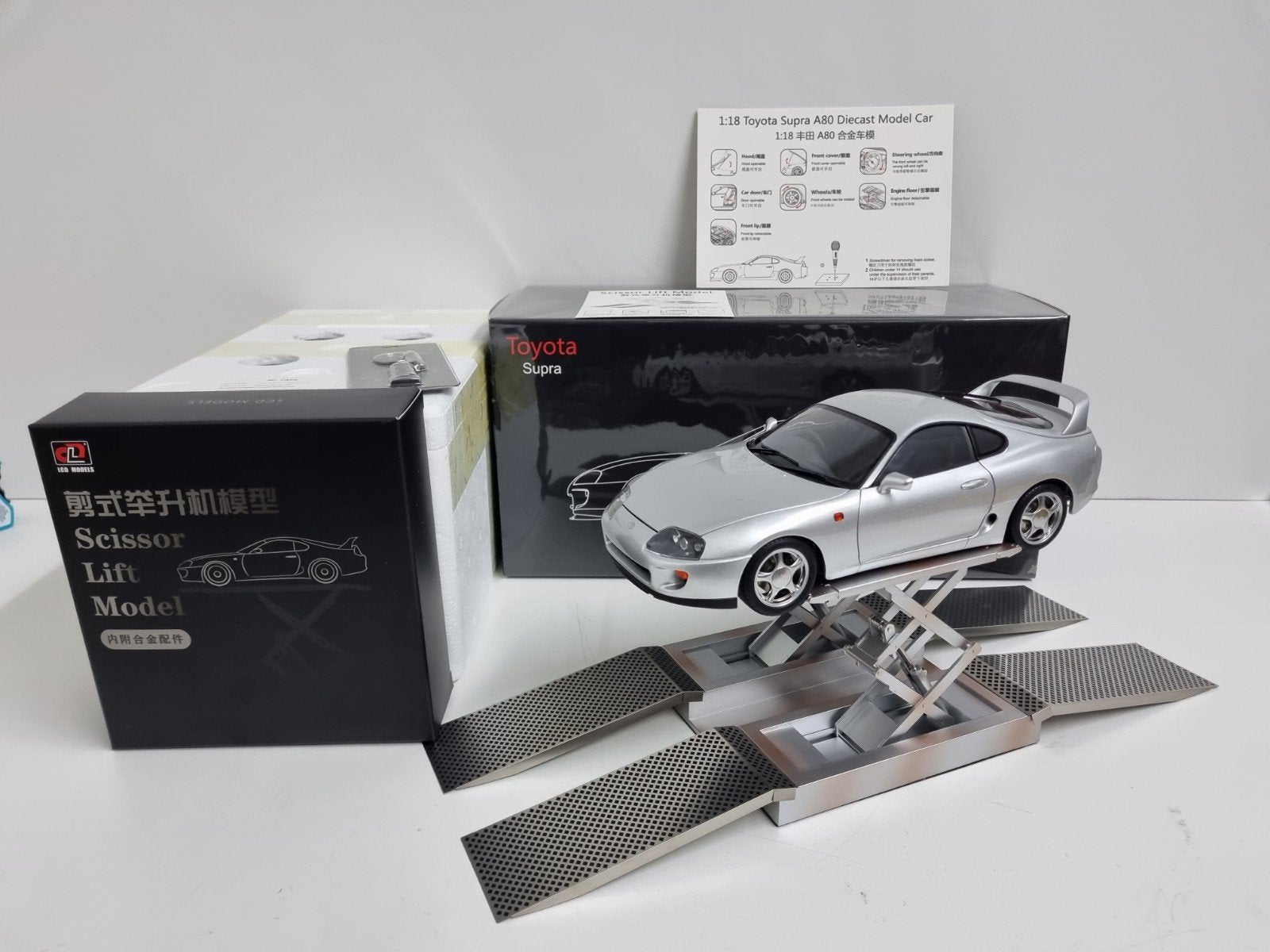 LCD
Toyota Supra A80
+ Autolift
1:18 Nieuw, Hobby en Vrije tijd, Modelauto's | 1:18, Ophalen of Verzenden, Nieuw, Auto