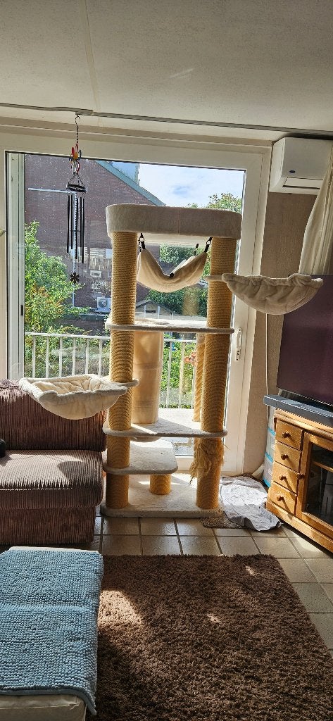 Kattenpaal Pet Care groot, Ophalen, Gebruikt, Krabpaal