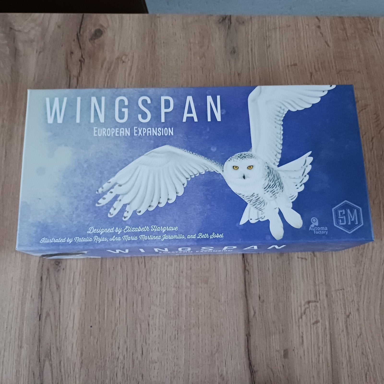 Nr 80 ) Wingspan uitbreiding Europese Expansie (+ evt basis), Een of twee spelers, Ophalen of Verzenden, Zo goed als nieuw, 999 Games