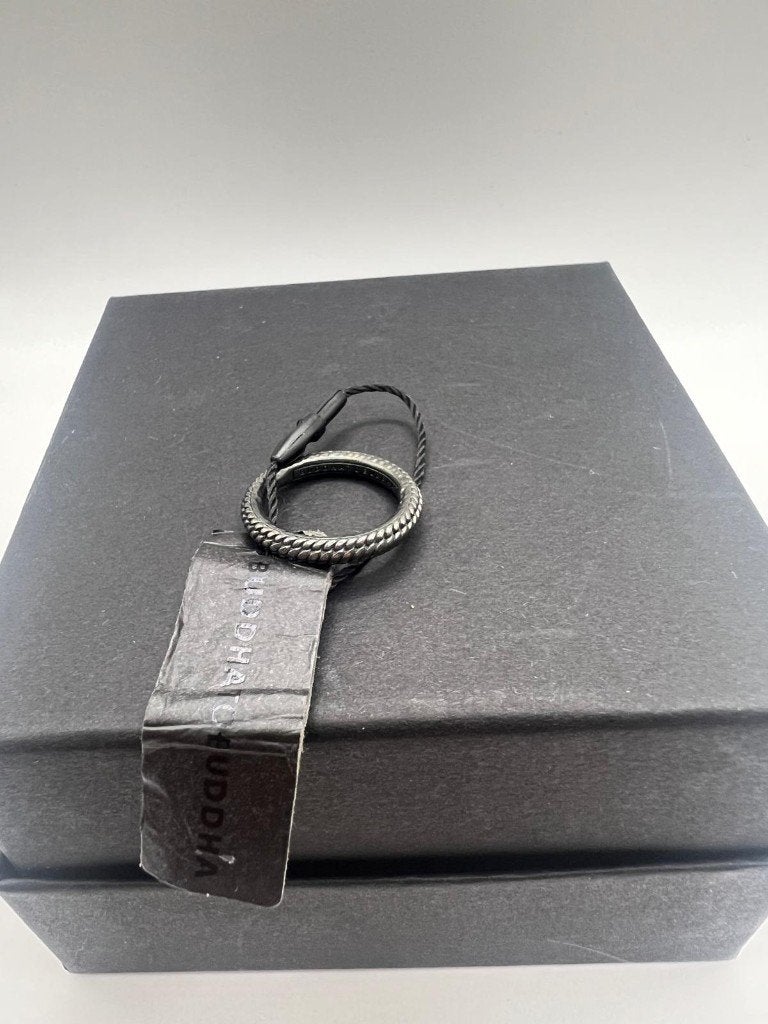 Buddha To Buddha ring Dunia Black 322 Maat 15, Nieuw, Ophalen of Verzenden, Kleiner dan 17, Buddha to Buddha BV