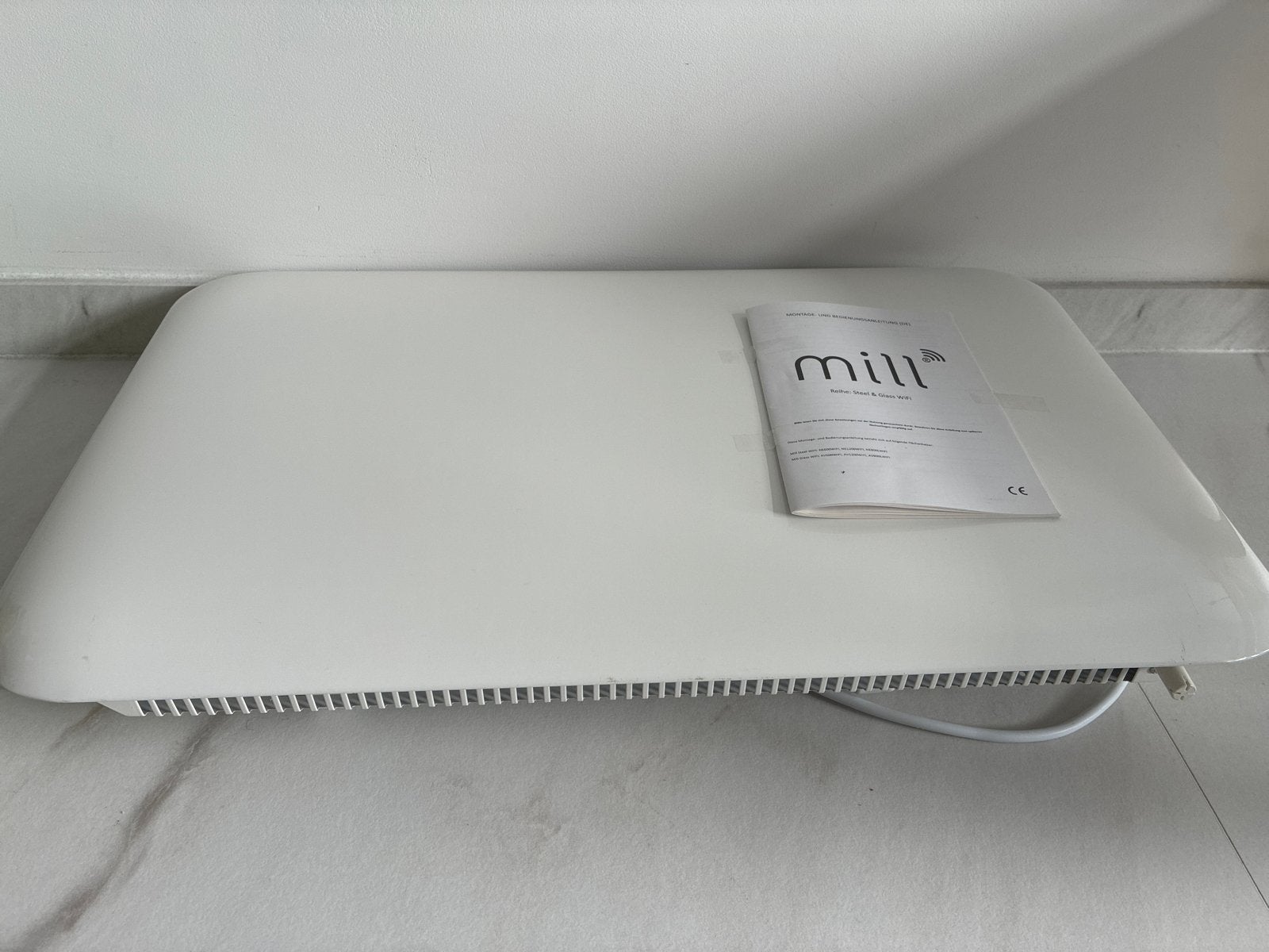 Mill Panel Heater 600W - Zo goed als nieuw, Doe-het-zelf en Verbouw, Verwarming en Radiatoren, 500 tot 800 watt, Minder dan 30 cm