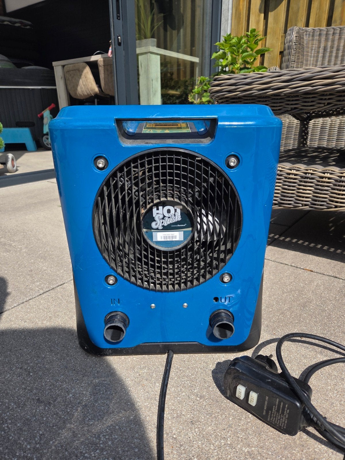Hot Splash Zwembadverwarming 3.35KW, Ophalen, Gebruikt, Verwarming
