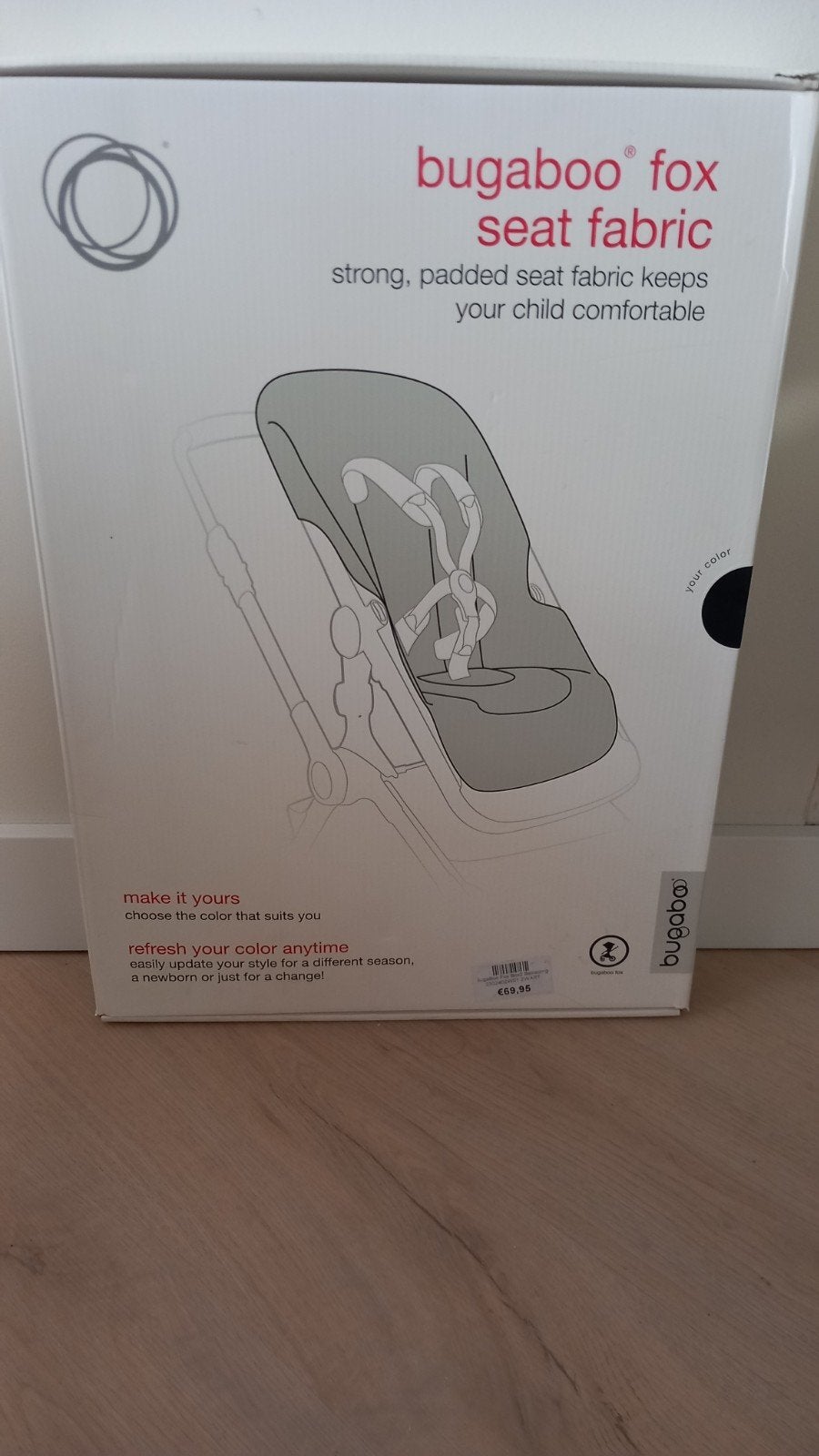 Bugaboo Fox Stoelbekleding - Nieuw in doos, Ophalen of Verzenden, Nieuw, Kinderwagen, Bugaboo