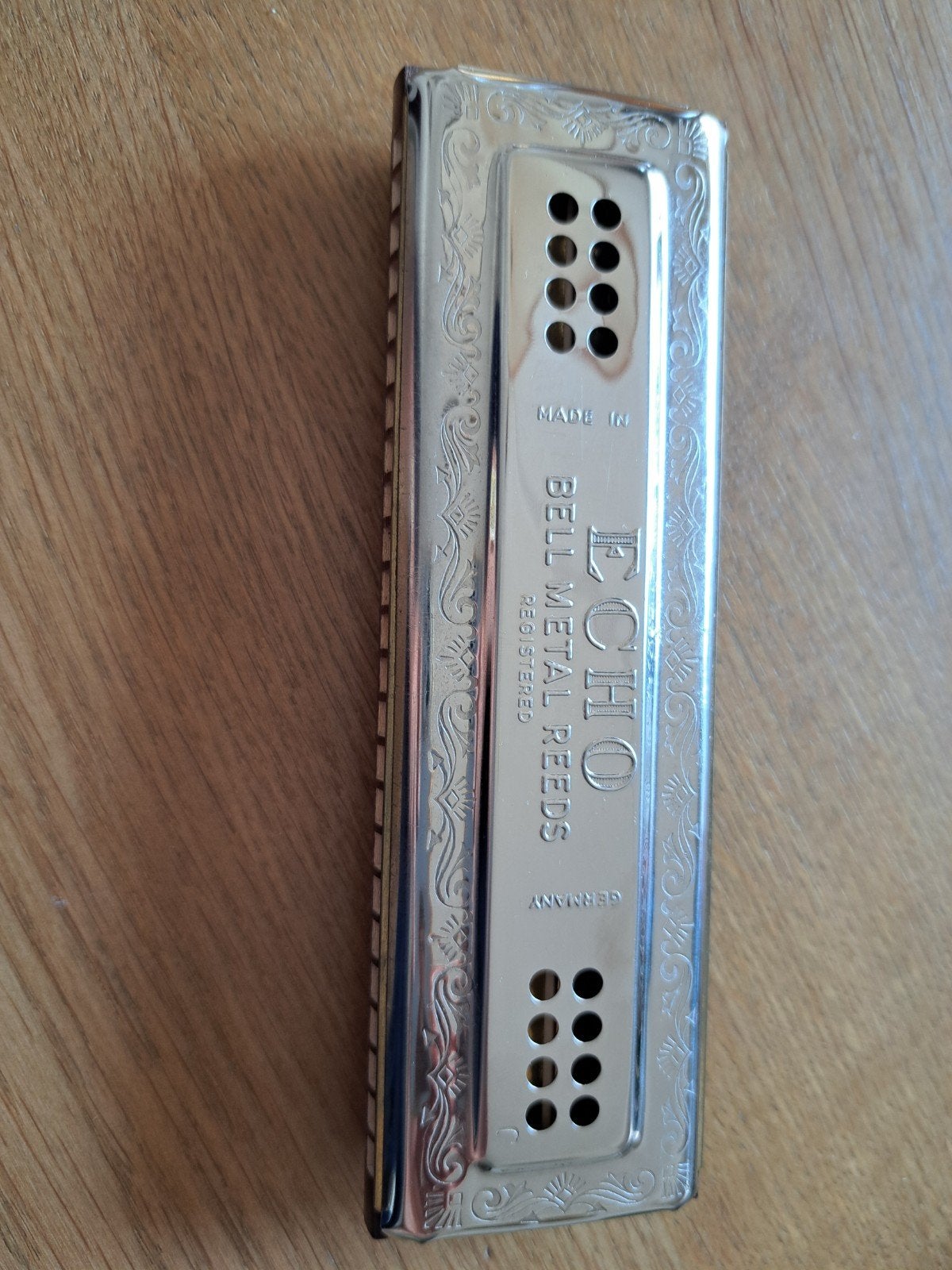 Hohner Echo Harp mondharmonica C/G met doosje, Overige typen, Ophalen of Verzenden, Zo goed als nieuw, Met koffer of doosje