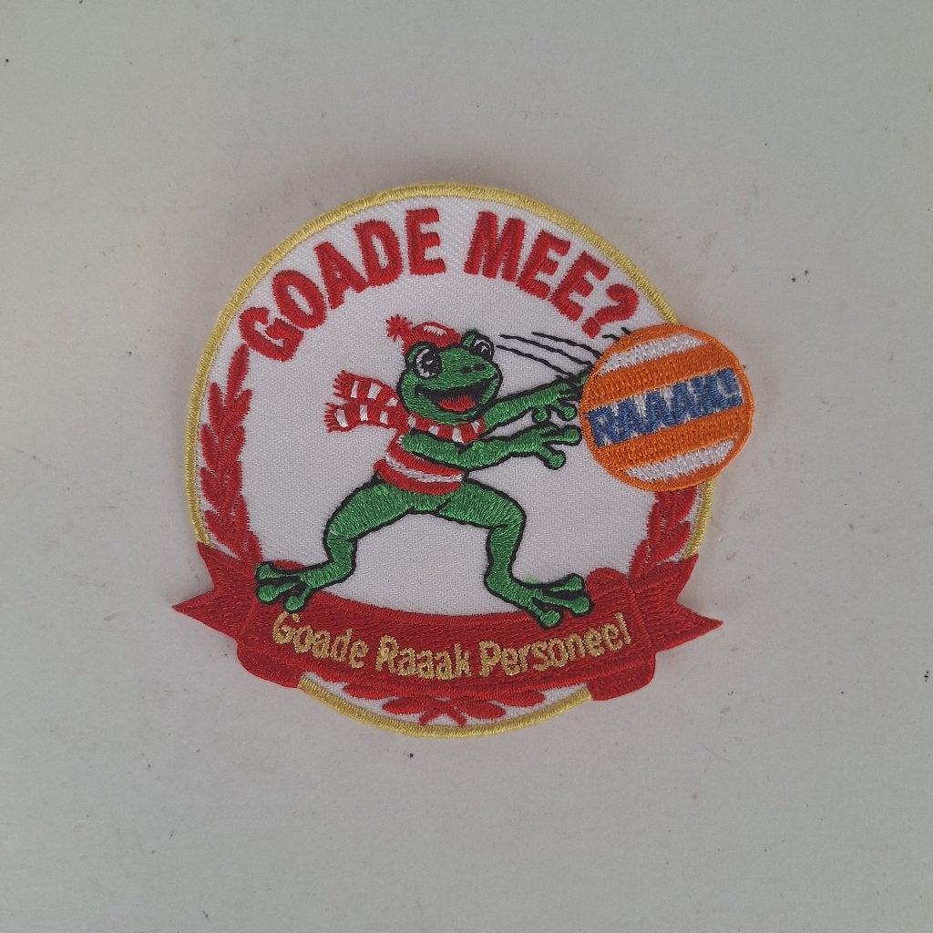 Geborduurd Embleem t.b.v. carnavalsjas “Goade Mee?”, Kleding | Dames, Nieuw, Ophalen of Verzenden, Accessoires, Maat 34 (XS) of kleiner