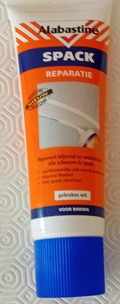 Te Koop: Een volle tube Alabastine Spack, nieuw., Doe-het-zelf en Verbouw, Ophalen of Verzenden, Nieuw, Overige typen