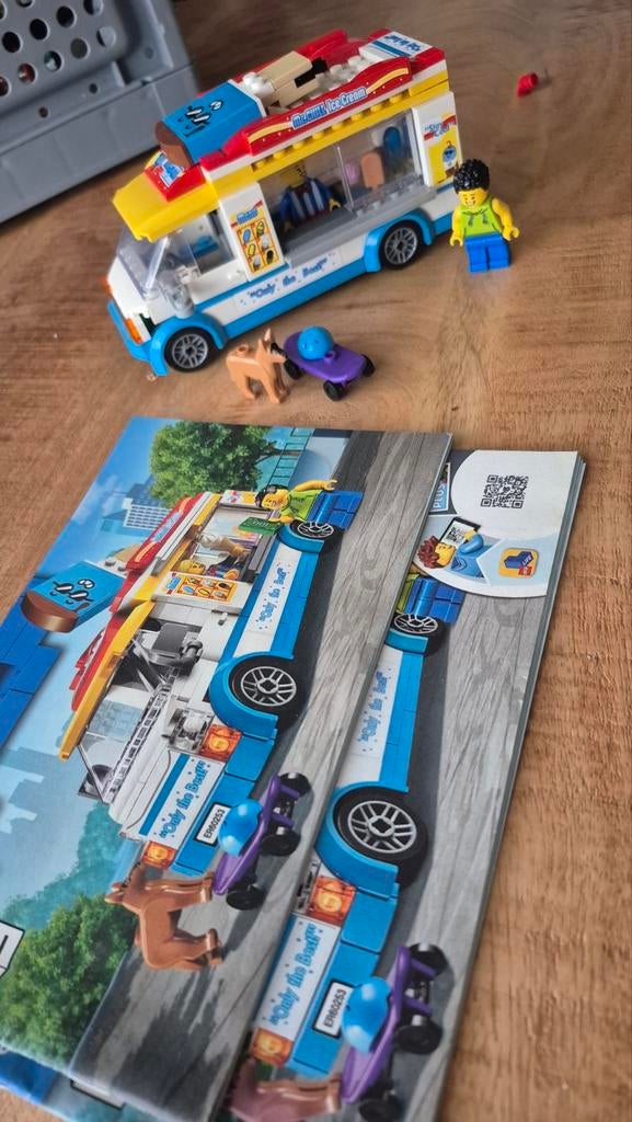 Lego IJswagen -, Inclusief minifiguren, Lego, Ophalen of Verzenden, Complete set