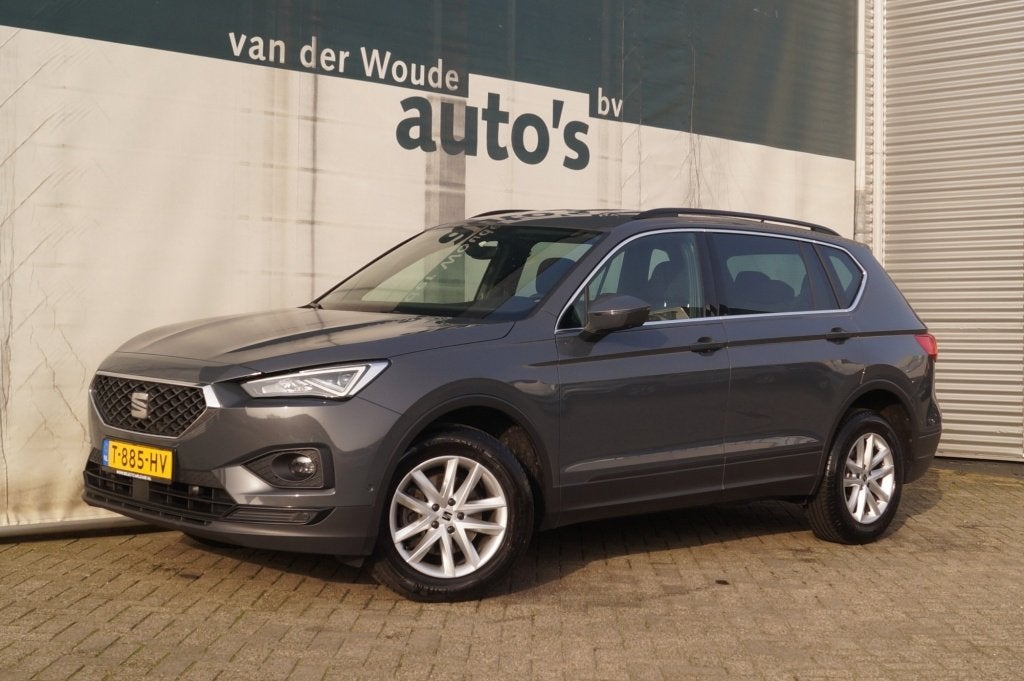 SEAT Tarraco 1.5 TSI 150pk DSG Style 7-persoons -NAVI-LED-PD, 1556 kg, Stof, Euro 6, 150 pk