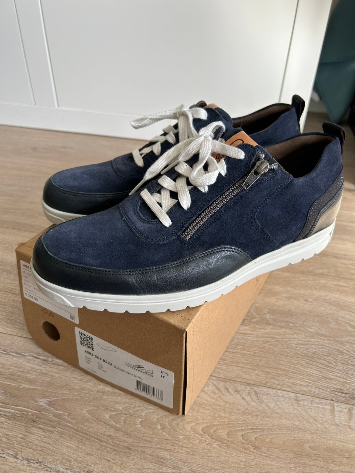 Durea herenschoenen mt. 8,5 NIEUW IN DOOS, Blauw, Nieuw, Ophalen of Verzenden, Veterschoenen