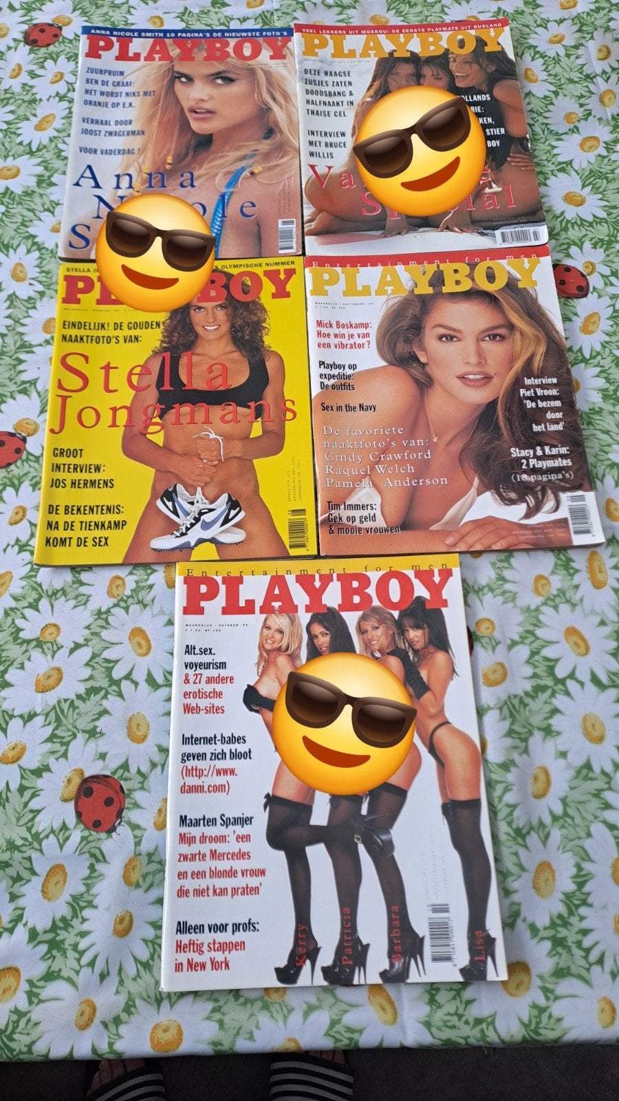 Playboy vintage 1996 5 stuks izgs, Boeken, Tijdschriften en Kranten, Ophalen of Verzenden, Zo goed als nieuw, Overige typen