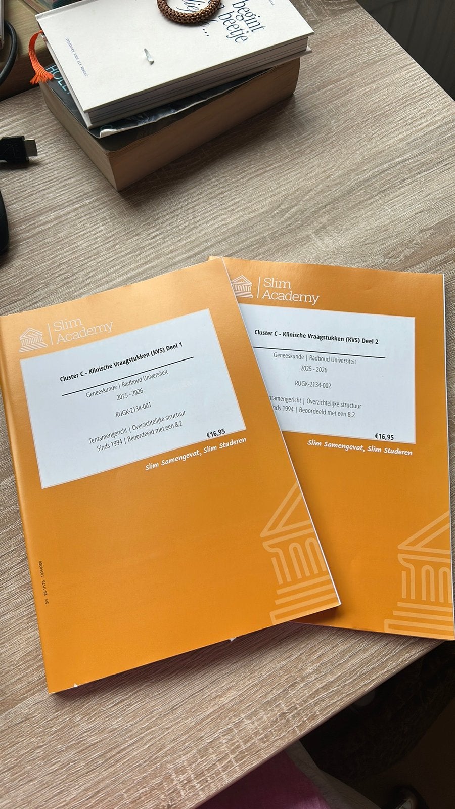 Slimacademy KVS cluster C deel 1 en 2 jaar 24/25, Ophalen of Verzenden, Beta, Zo goed als nieuw, WO
