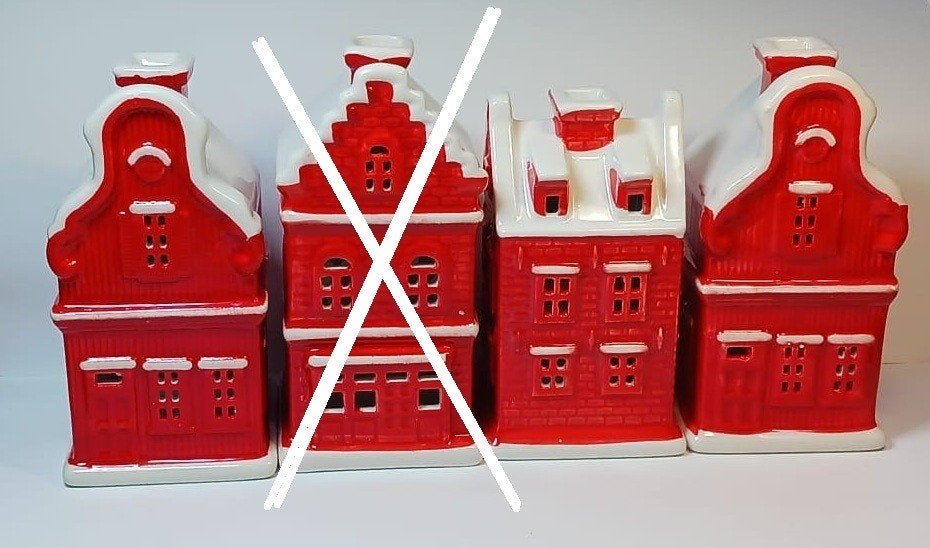 Postcode loterij kersthuisjes, Diversen, Ophalen of Verzenden
