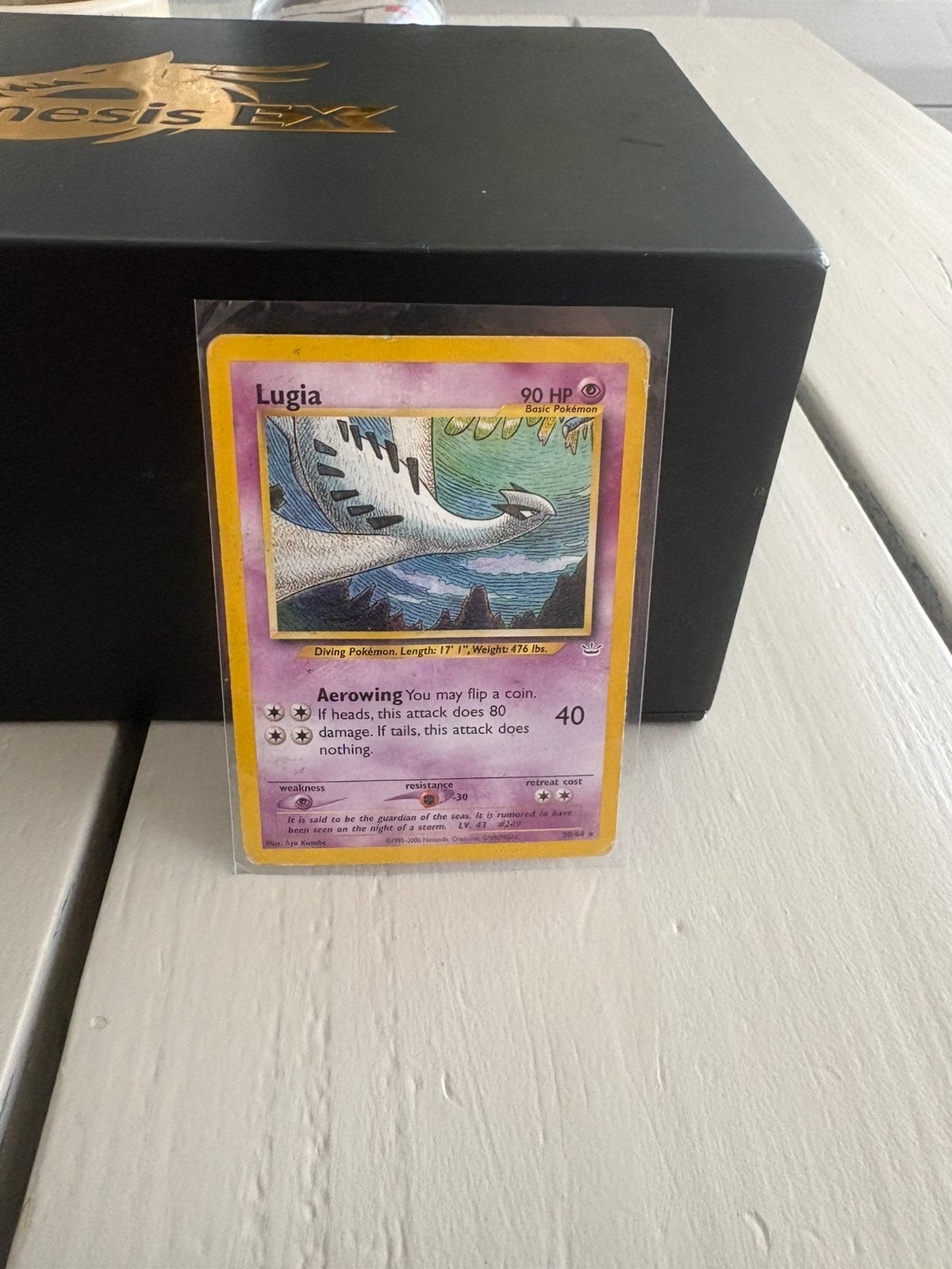 Lugia neo premium, Ophalen of Verzenden, Zo goed als nieuw, Meerdere kaarten, Foil