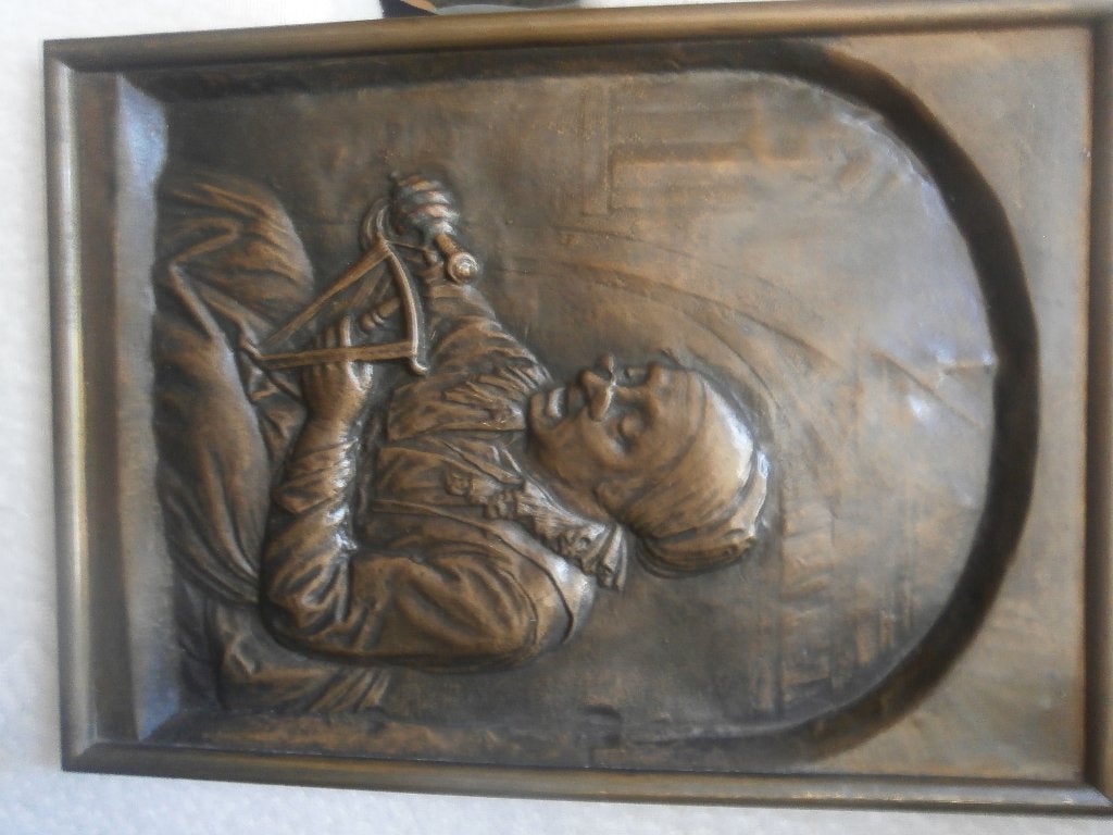2 Mooie Gesl Koperen pl. Oma Spint en Oma Leest g. staat, Ophalen, Koper
