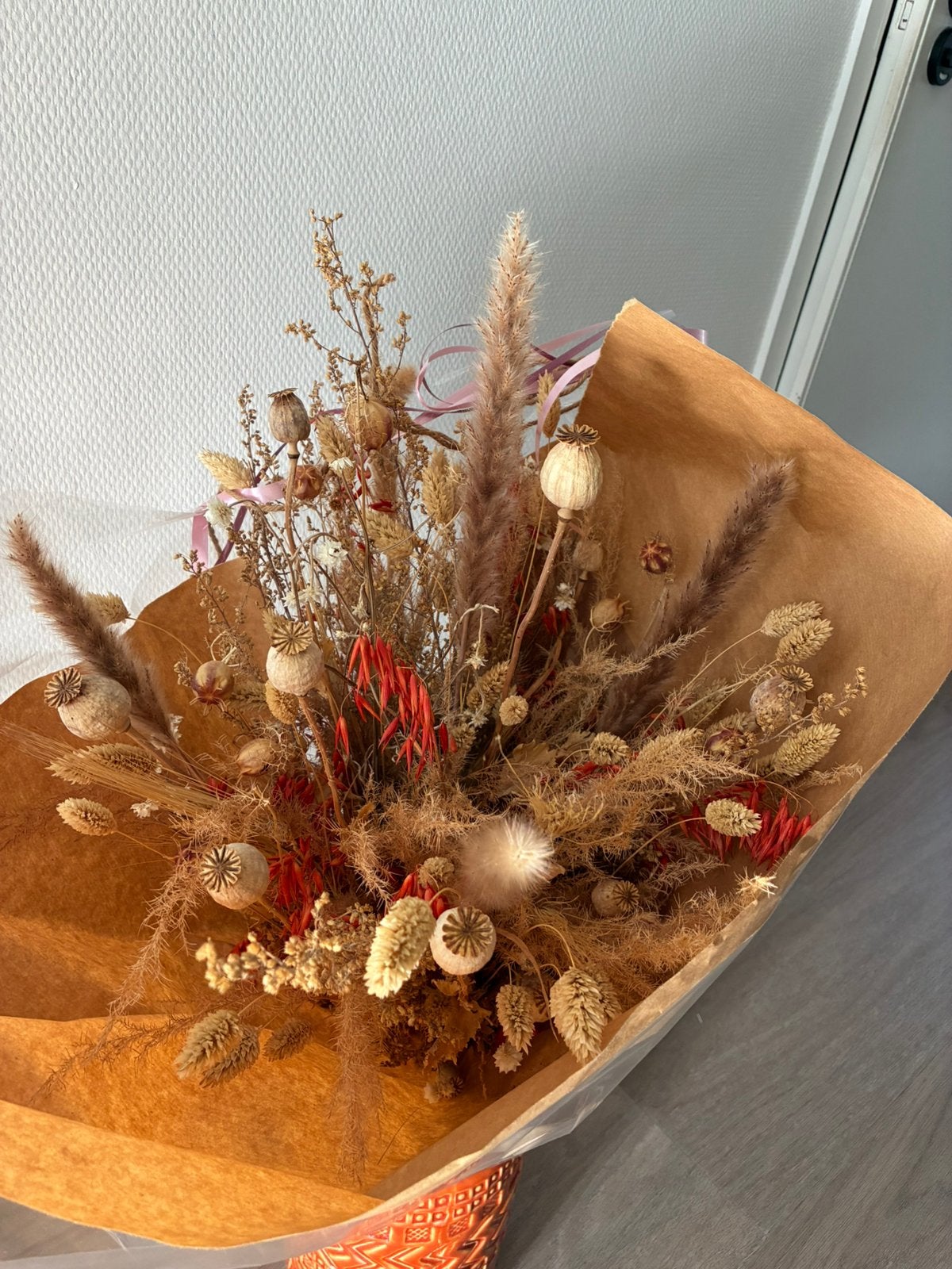 Prachtig boeket droogbloemen, Ophalen, Nieuw