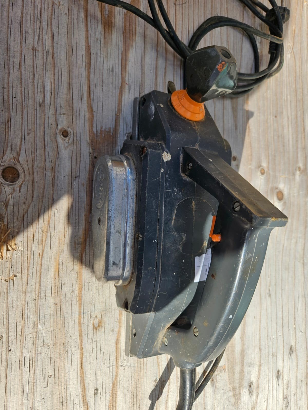 Elu 713 Mühdacker schaafmachine + koffer, Ophalen of Verzenden, Gebruikt