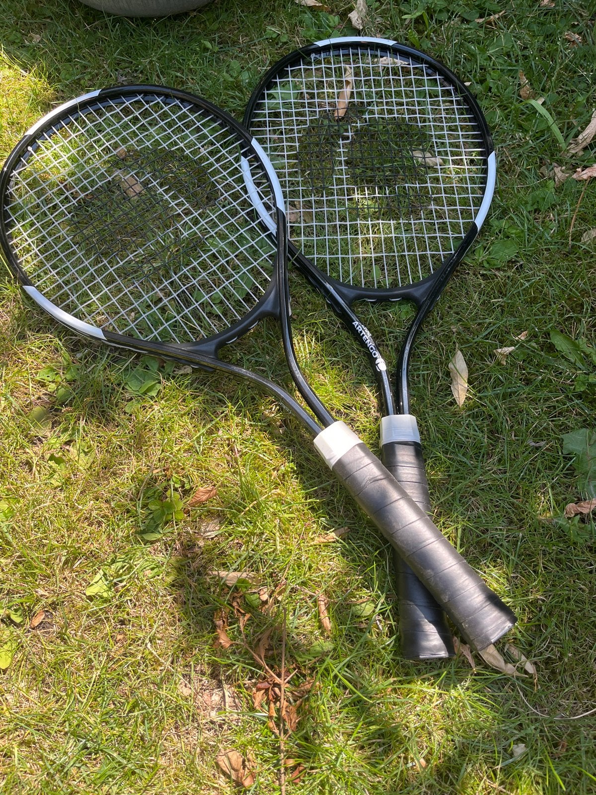 Twee tennisrackets van Decathlon (Artengo), Sport en Fitness, Tennis, Ophalen, Gebruikt, Racket, Overige merken