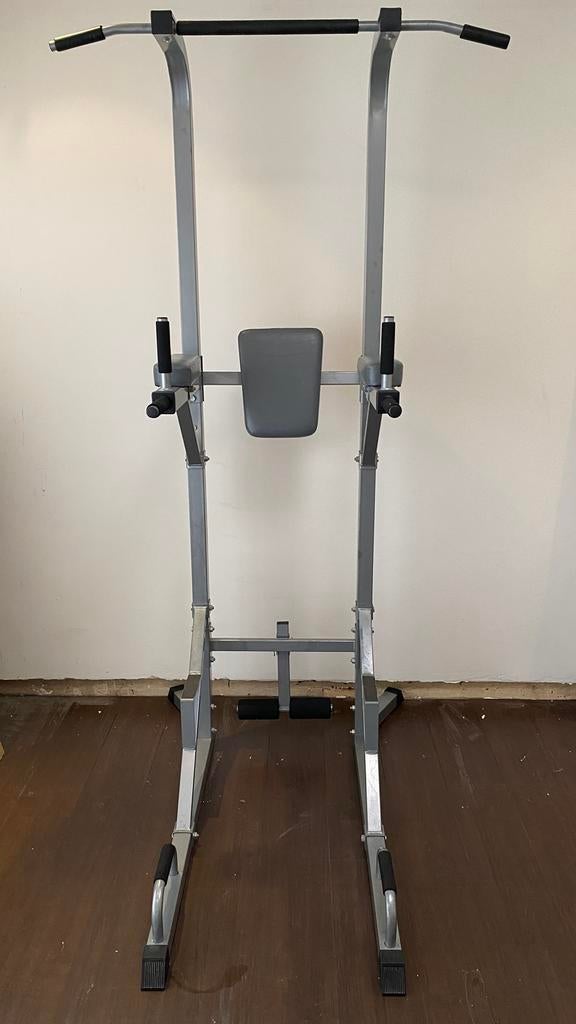 Powertower / Krachtstation - Fitnessapparaat, Sport en Fitness, Ophalen, Gebruikt, Krachtstation, Metaal