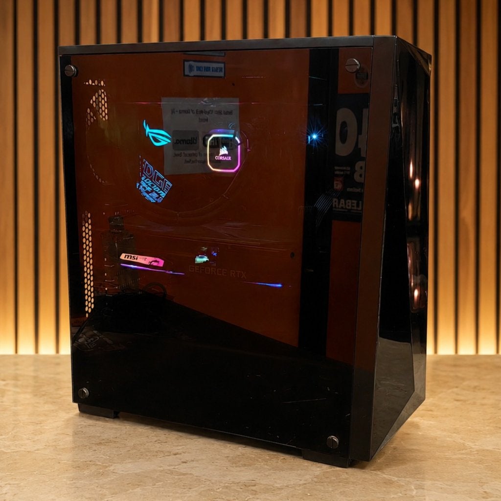 Gaming PC Intel I7 9700K 16GB RTX 2070 SUPER 1TB HDD, Computers en Software, Desktop Pc's, Corsair, Zo goed als nieuw, Support@Corsair.com