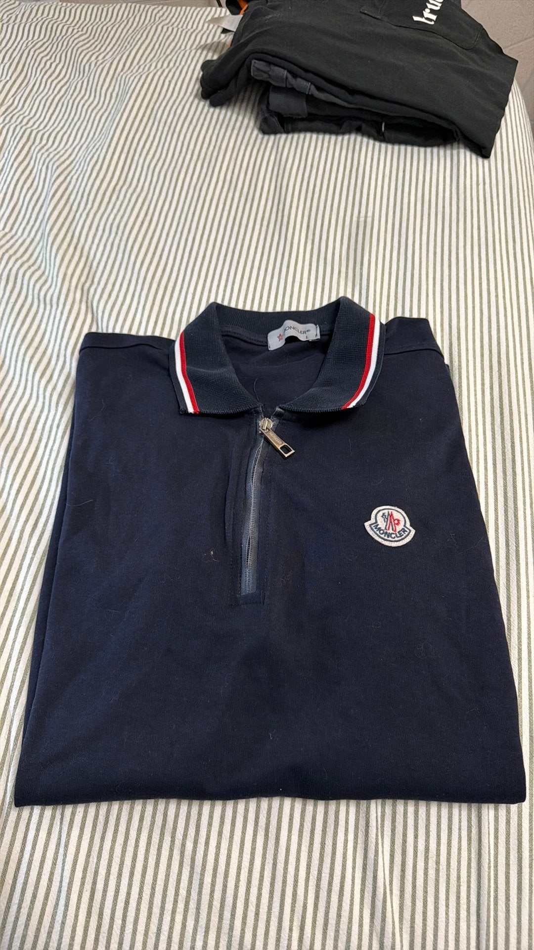 Moncler polo, Verzenden, Zo goed als nieuw