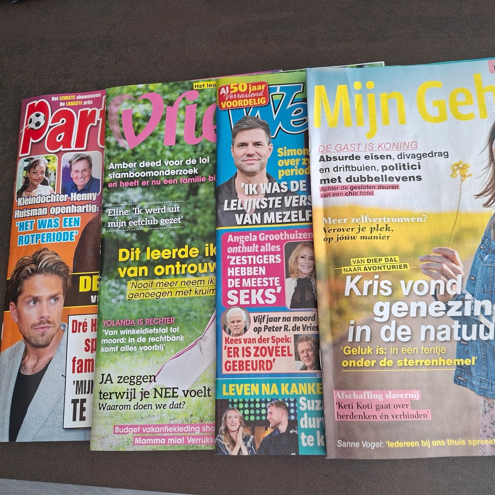 gratis af te halen 4 tijdschriften, Ophalen