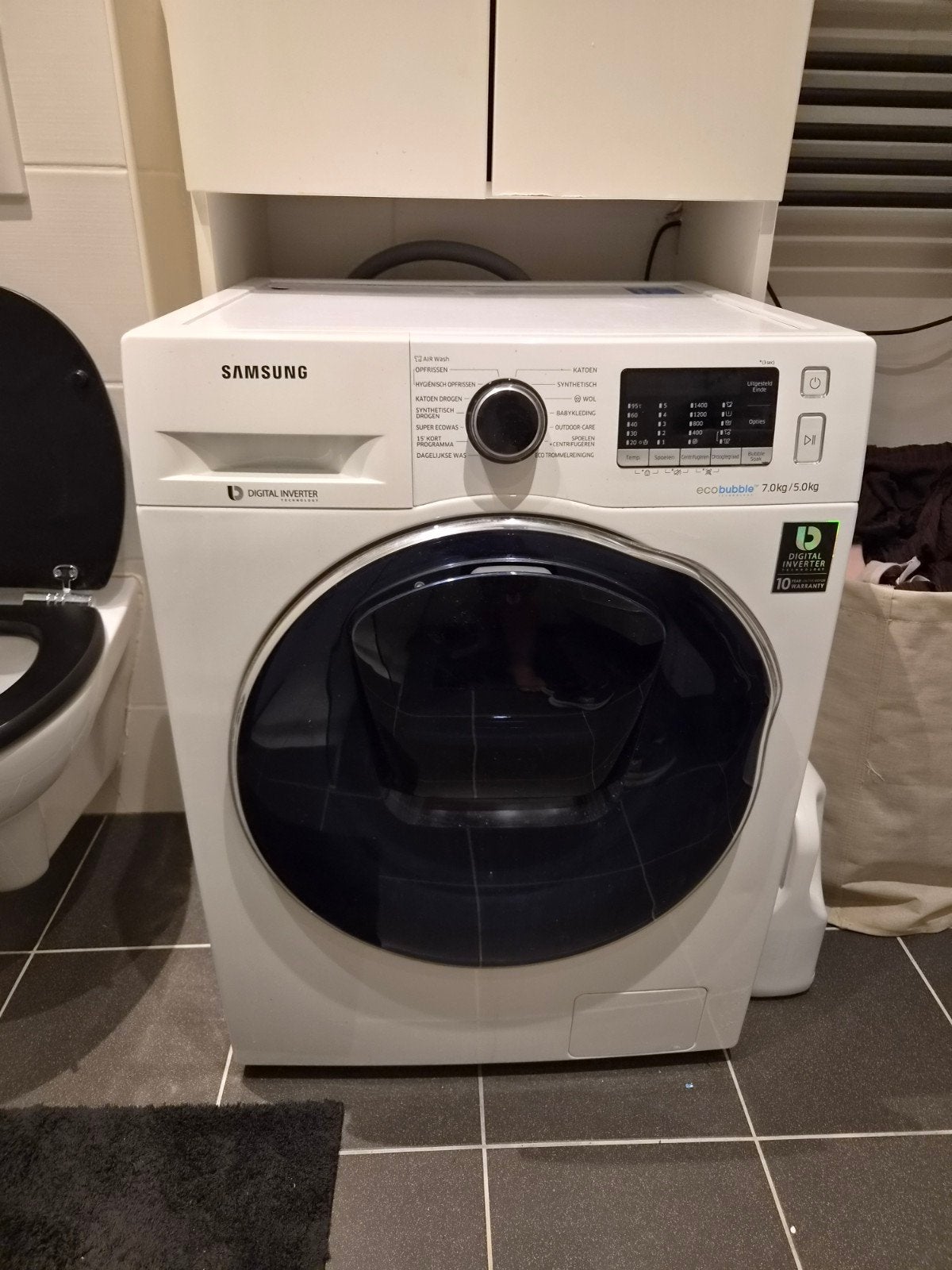 defect - Samsung EcoBubble Wasmachine (defect, voor onderdel, Witgoed en Apparatuur, Wasmachines, Ophalen