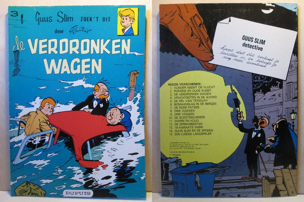 Guus Slim 3 + 4 (SC), Meerdere stripboeken, Ophalen of Verzenden, Zo goed als nieuw, Maurice Tillieux