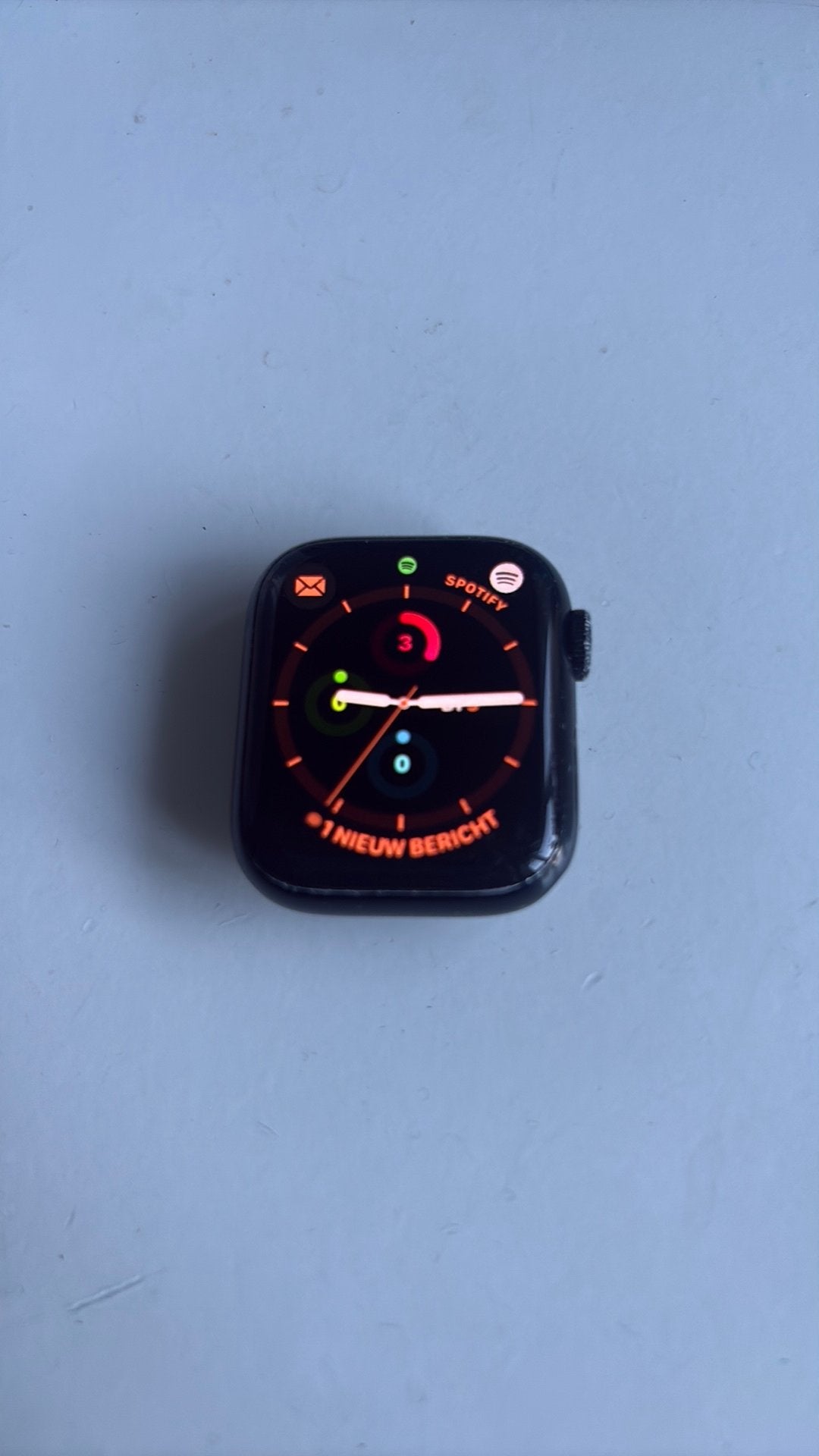 Apple Watch Series 7 Nike Edition, Zwart, IOS, Ophalen of Verzenden, Zo goed als nieuw