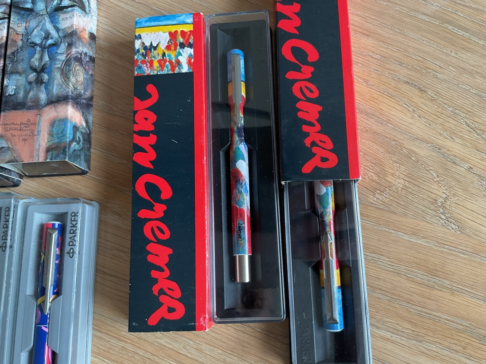 Jan Cremer, Corneille en Astrid Engels Parker rollerball, Ophalen, Parker, Overige typen, Nieuw