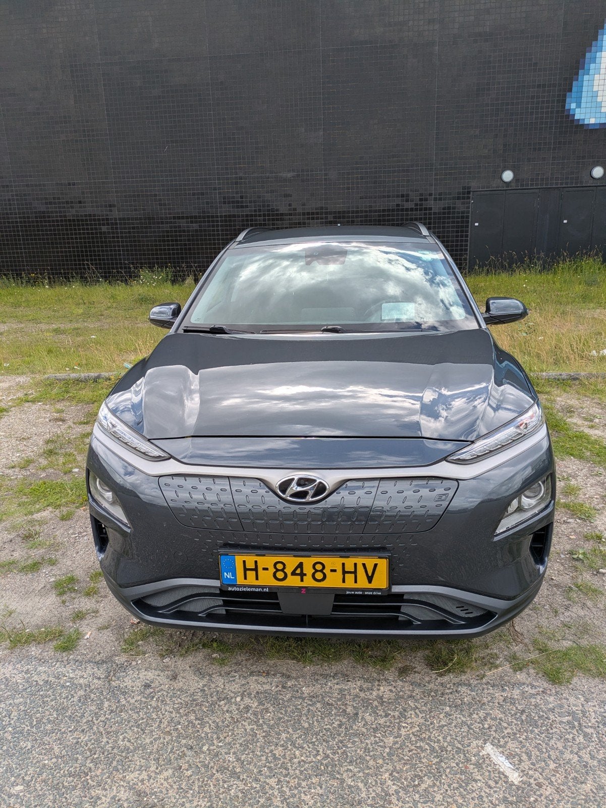 Hyundai Kona EV 64kwh 204pk 2WD Aut. 2020 Grijs, Auto's, Hyundai, 14 kWh, Adaptive Cruise Control, Origineel Nederlands, Elektrisch