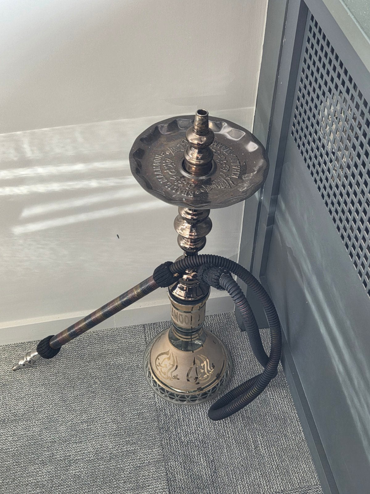 Waterpijp khalil mamoon, Ophalen, Zo goed als nieuw, (Water)pijp