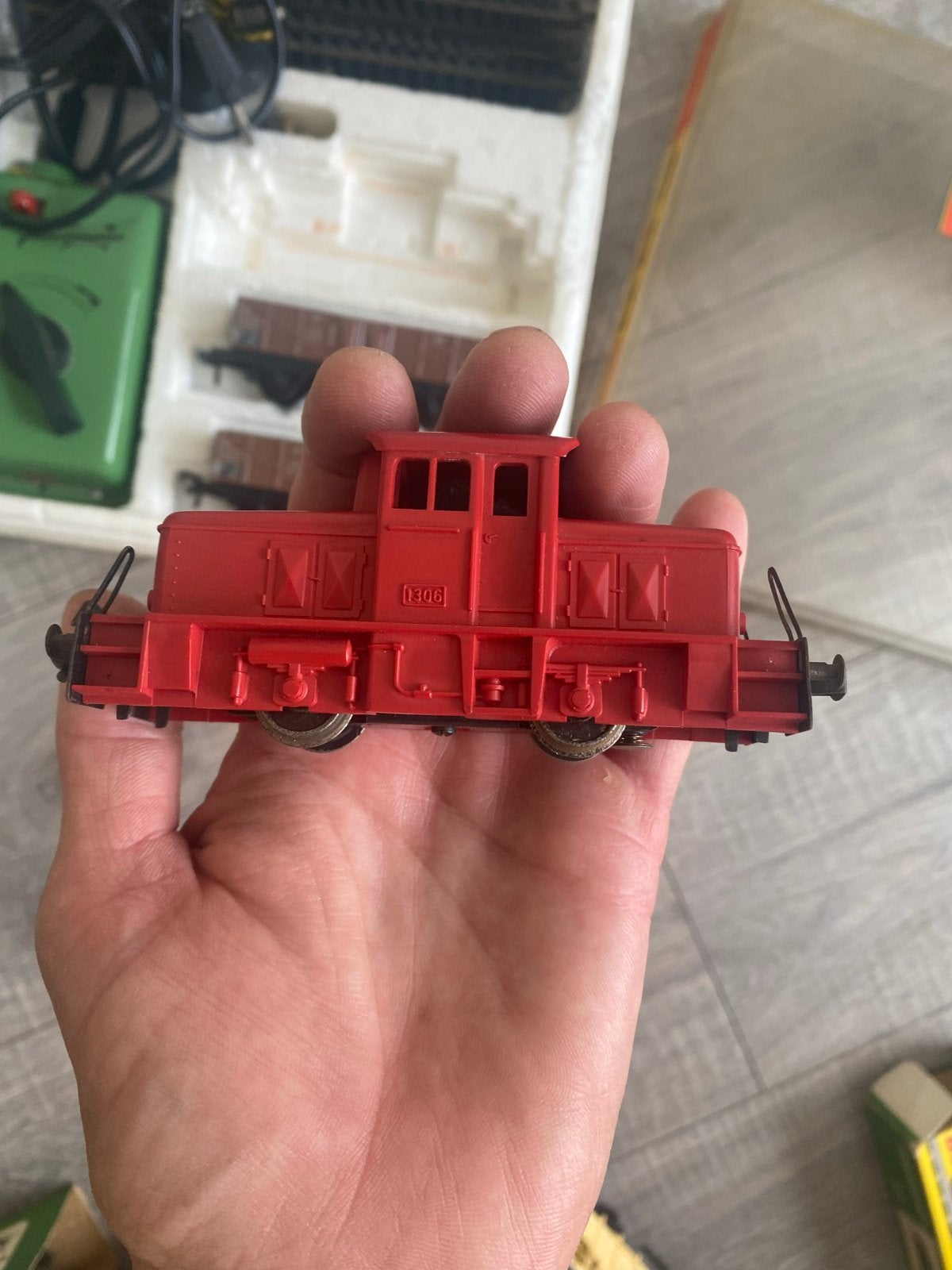 Fleischmann Treinset 1010 H0 met Locomotief en Wagons, Overige merken, Gelijkstroom, Ophalen of Verzenden, Gebruikt