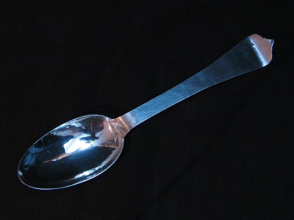 Lepel antiek zilver Meppel W. van der Wolde 1800. 2196, Antiek en Kunst, Antiek | Goud en Zilver, Ophalen of Verzenden, Zilver