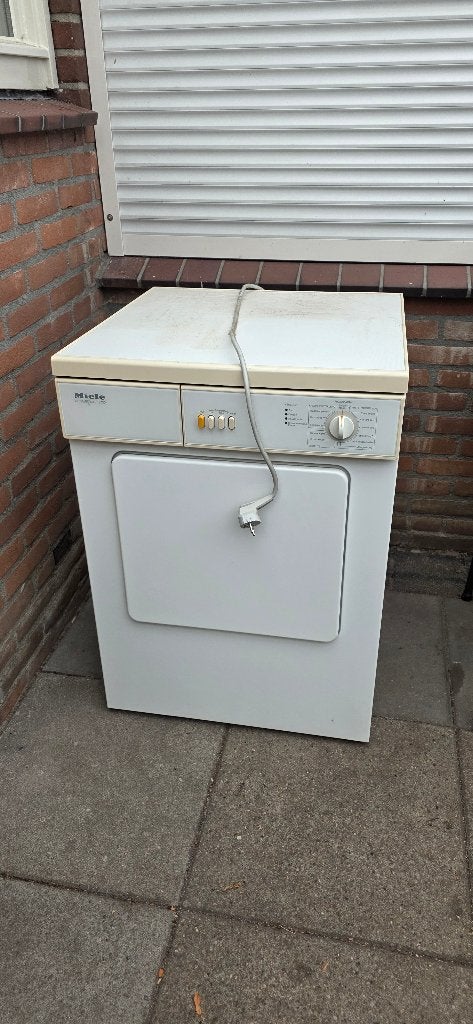 Miele droger Novotronic T452, Witgoed en Apparatuur, Ophalen, Gebruikt, Luchtafvoer, 8 tot 10 kg