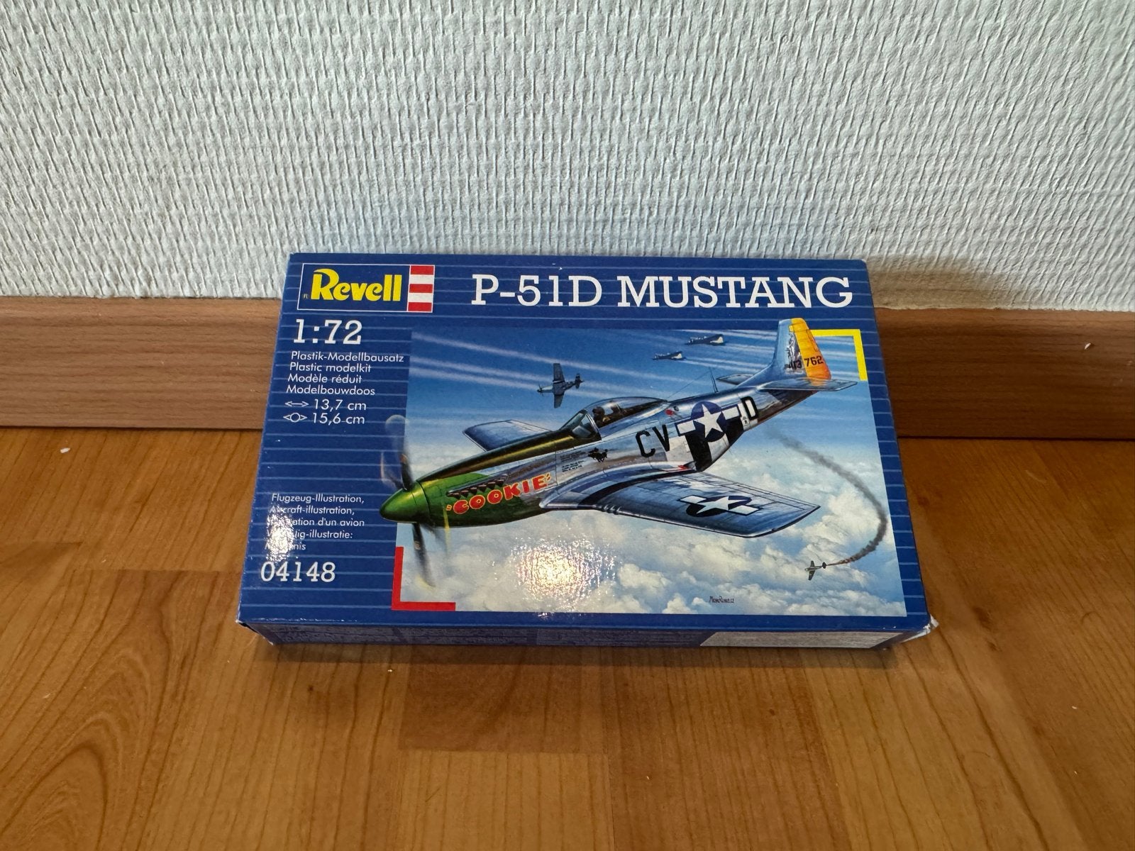 Revell P-51D Mustang 1:72, 1:72 tot 1:144, Revell, Nieuw, Ophalen of Verzenden