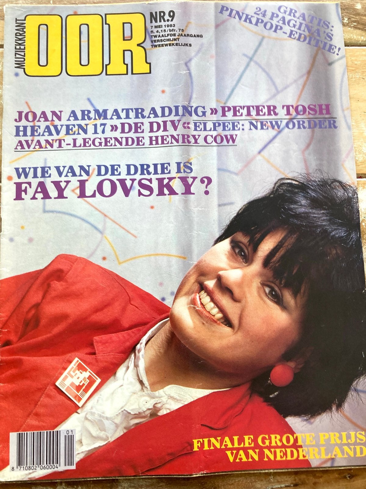 Muziekkrant OOR 1983 DOE MAAR Simple Minds NENA Gary, Ophalen of Verzenden, Gelezen, Muziek, Film of Tv