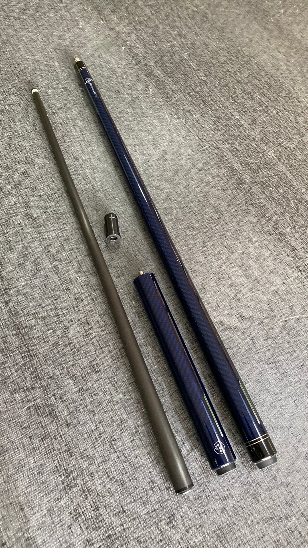 Biljartkeu GJ Billiards.Pro.01 met carbon top en extention, Sport en Fitness, Biljarten en Poolen, Ophalen of Verzenden, Zo goed als nieuw