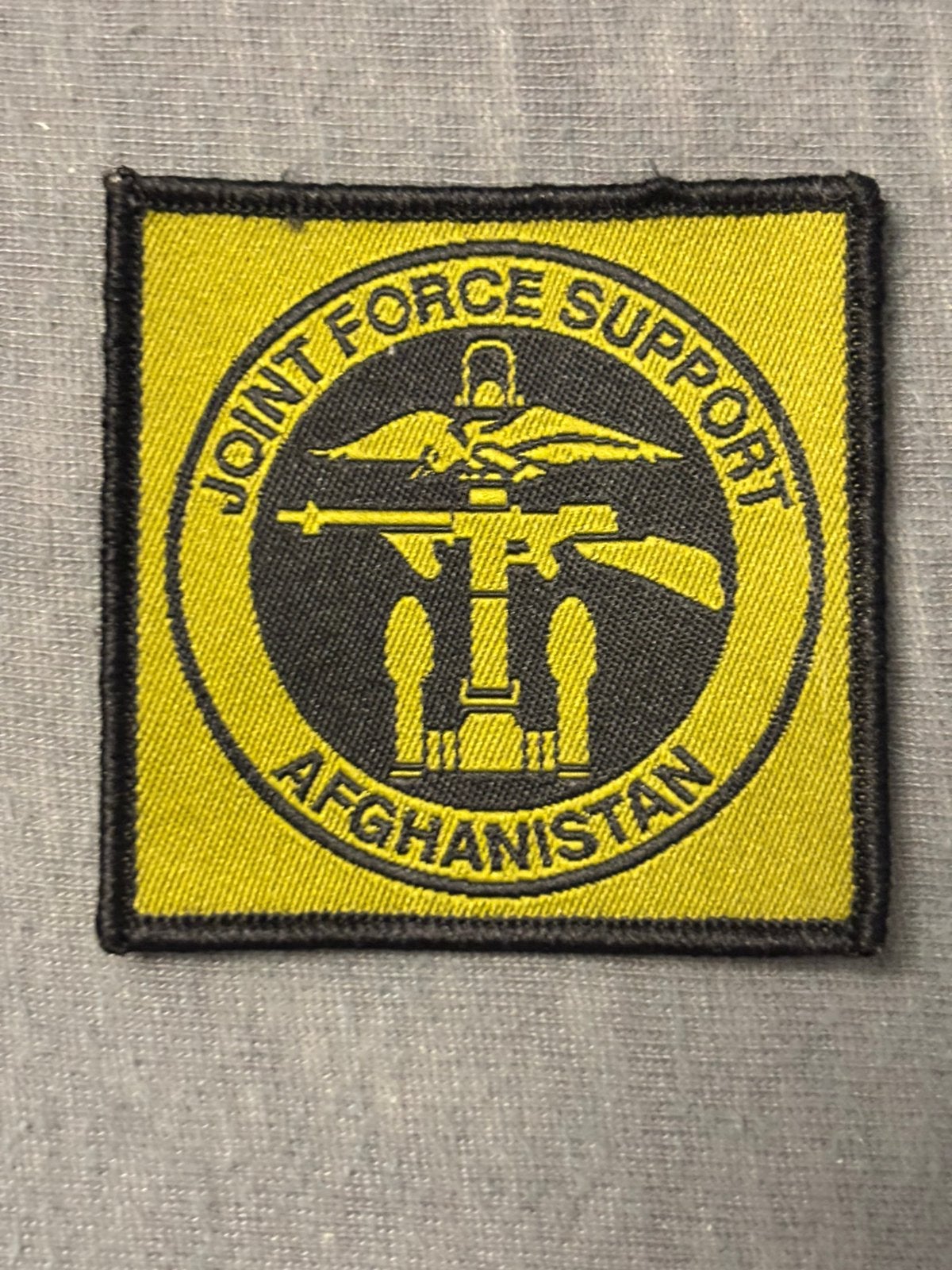 Embleem joint force support Afghanistan, Verzenden, Landmacht, Engeland, Embleem of Badge