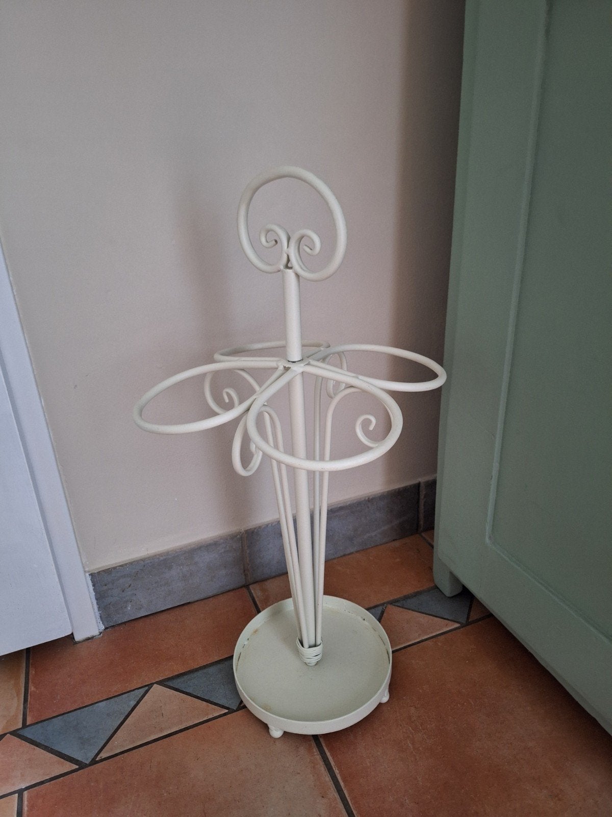leuke paraplubak, Ophalen